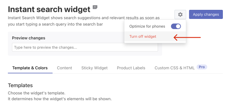 How to disable Shopify theme’s built-in autocomplete