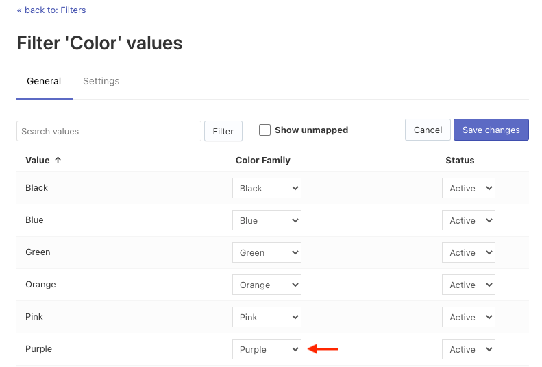 Setting up Color Families on BigCommerce