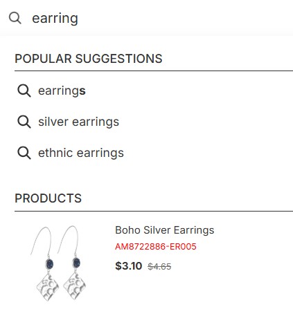 Changing colors of Instant Search Widget