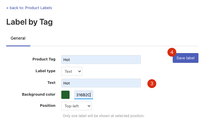 Setting up Product Labels in Search Results Widget on Shopify