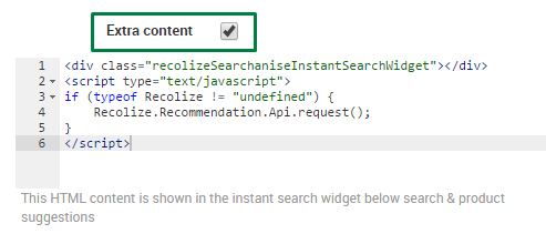 Embedding Recolize Recommendations on Magento 1