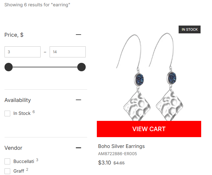 Changing colors of Search Results Widget