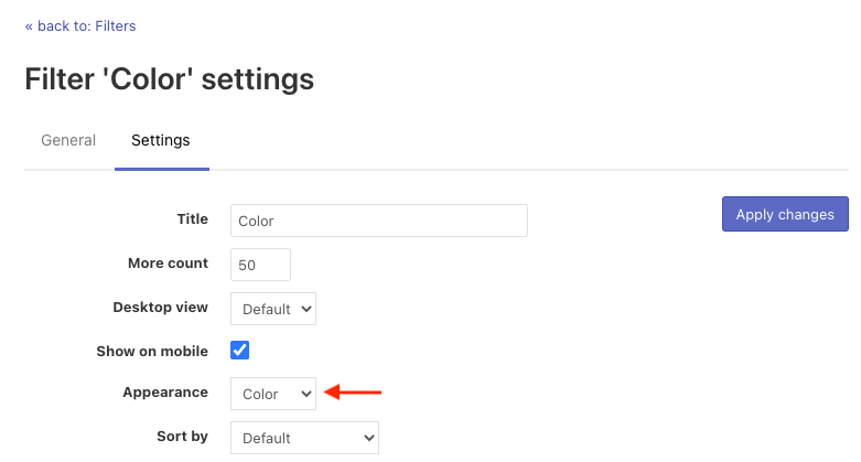 Setting up Color Families on BigCommerce