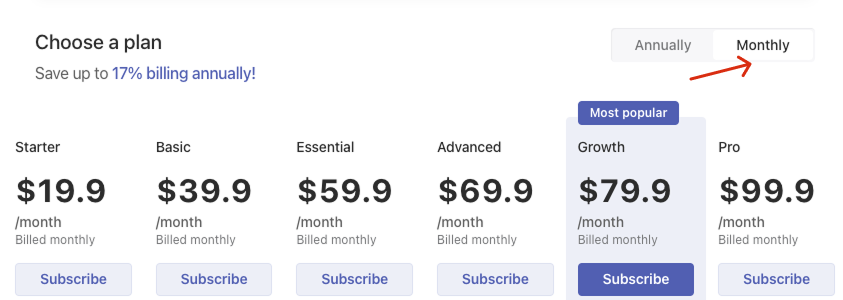 How to purchase Searchanise subscription for BigCommerce