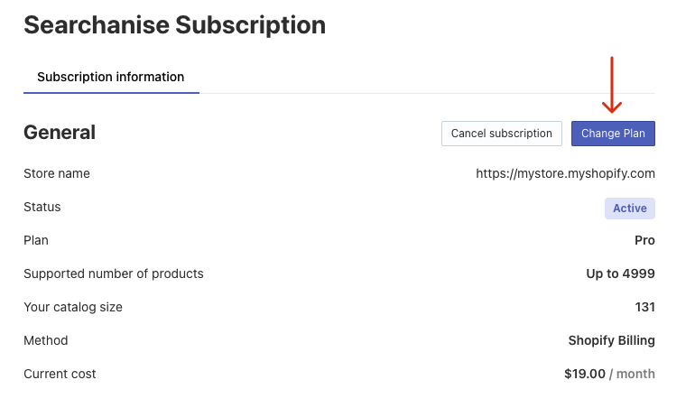 How to purchase Smart Search & Filter subscription for Shopify