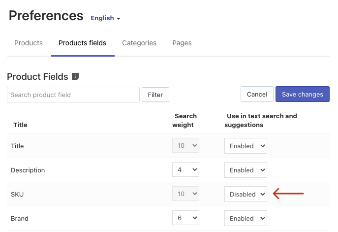 Adjusting Product Fields for search on CS-cart