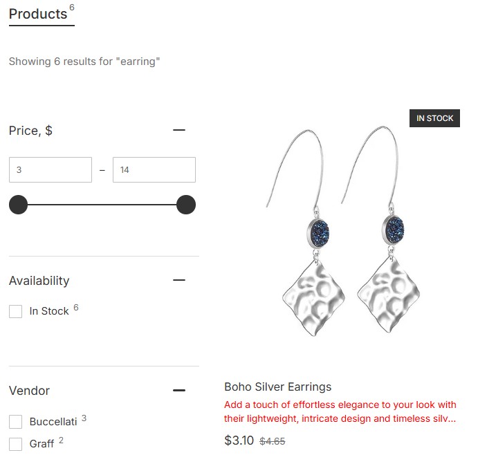 Changing colors of Search Results Widget