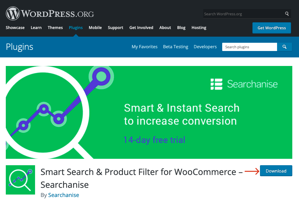 How to install Searchanise on WordPress
