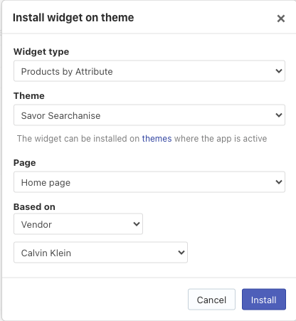 Adding recommendations with theme app blocks