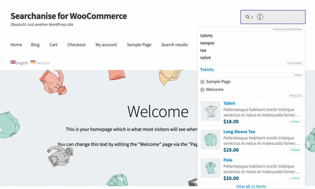 How to check that Searchanise works in WooCommerce stores