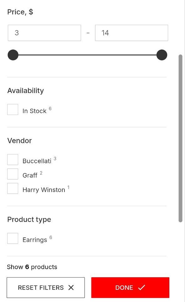 Changing colors of Search Results Widget