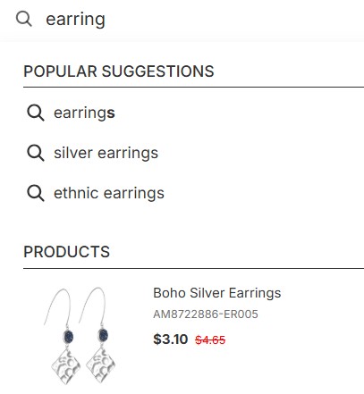 Changing colors of Instant Search Widget