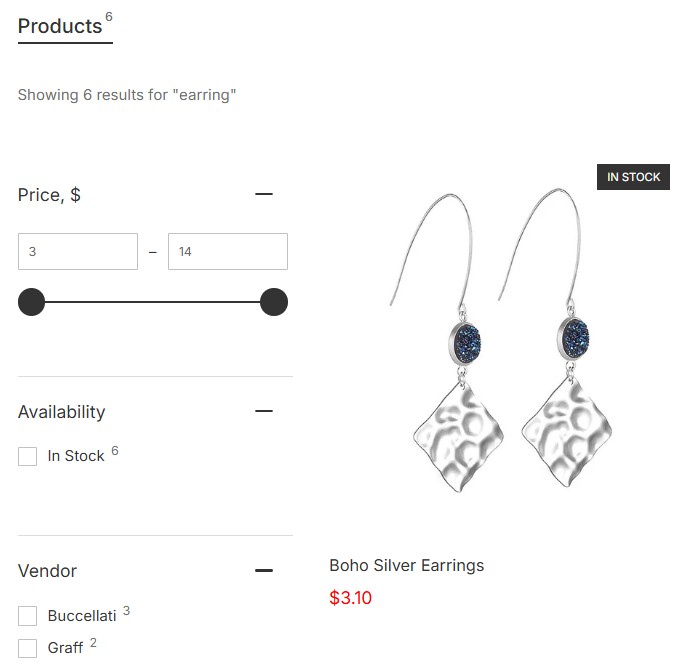 Changing colors of Search Results Widget