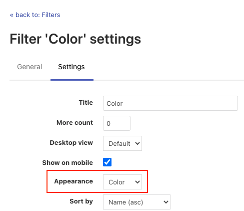 Setting up Color Families on Shopify