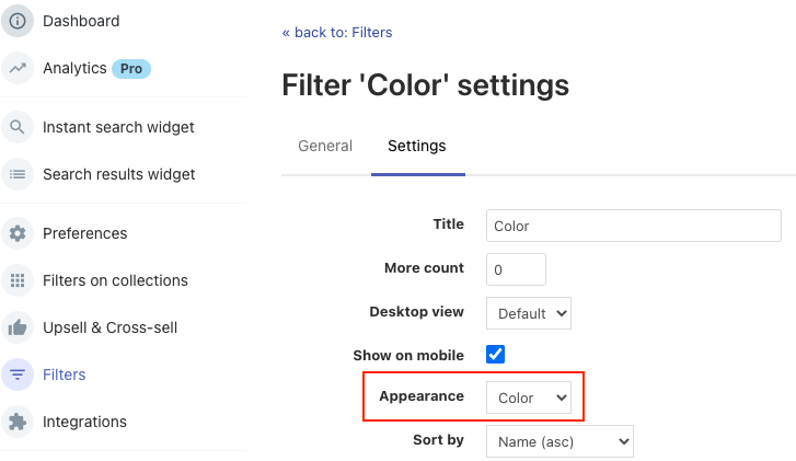 Setting up Color Families on Shopify