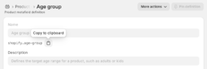 Managing products preferences in Shopify stores