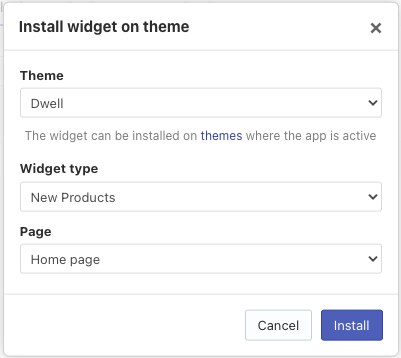 Adding recommendations through app blocks (OS 2.0 blocks)