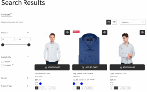 Customizing the appearance of Searchanise widgets