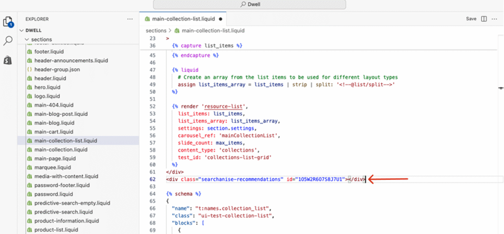 Adding Recommendation widgets to theme files manually
