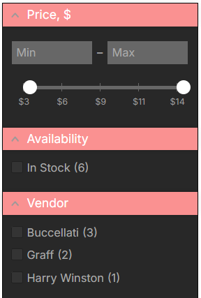 Changing colors of Search Results Widget