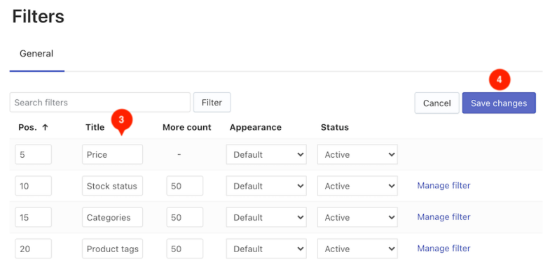 Translating Searchanise on WooCommerce